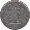 Монета. Италия. 1 лира 1939 (XVIII) год. Магнитная. ав.