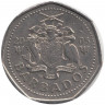 Монета. Барбадос. 1 доллар 2005 год. 
