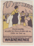 Бона. Нотгельд. Германия. Город Варнемюнде. 10 пфеннигов 1922 год. Вариант 1379.1.1. рев.