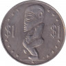 Монета. Острова Кука. 1 доллар 1972 год.