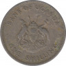 Монета. Уганда. 1 шиллинг 1968 год. рев.