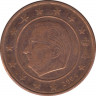 Монета. Бельгия. 2 цента 2004 год. ав.