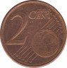 Монета. Бельгия. 2 цента 2004 год. рев.