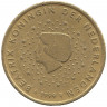 Монета. Нидерланды. 50 центов 1999 год.