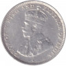 Монета. Цейлон (Шри-Ланка). 10 центов 1920 год.