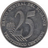 Монета. Эквадор. 25 сентаво 2000 год. рев.