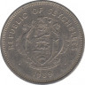 Монета. Сейшельские острова. 25 центов 1989 год. ав.