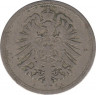 Монета. Германия (Германская империя 1871-1922). 10 пфеннигов 1888 год. (A). рев.
