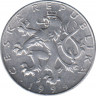 Монета. Чехия. 50 геллеров 1994 год. ав.
