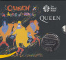Монета. Великобритания. 5 фунтов 2020 год. "Queen". "A Kind Of Magic". В буклете. (с плакатом). титул.