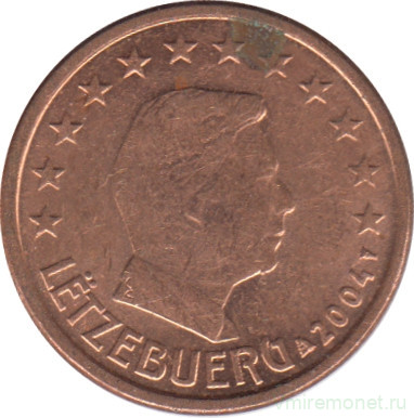 Монета. Люксембург. 1 цент 2004 год.