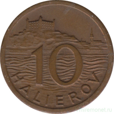 Монета. Словакия. 10 геллеров 1939 год.