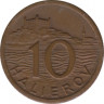 Монета. Словакия. 10 геллеров 1939 год. рев.