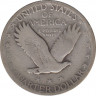 Монета. США. 25 центов 1926 год. рев.