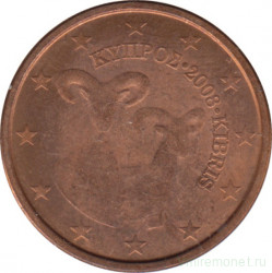 Монета. Кипр. 5 центов 2008 год.