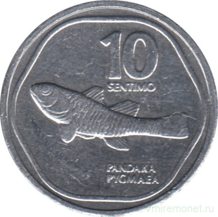 Монета. Филиппины. 10 сентимо 1993 год.