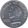 Монета. Филиппины. 10 сентимо 1993 год. рев.