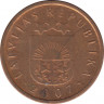 Монета. Латвия. 2 сантима 2007 год. ав.