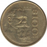 Монета. Мексика. 100 песо 1986 год. ав.