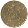 Монета. Финляндия. 50 центов 2006 год.