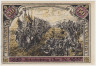 Бона. Нотгельд. Германия. Город Хохенфридеберг. 50 пфеннигов 1922 год. Вариант 620.1.а.2.3. рев.