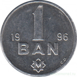 Монета. Молдова. 1 бан 1996 год.