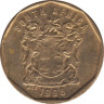 Монета. Южно-Африканская республика (ЮАР). 10 центов 1996 год. ав.
