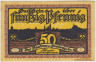 Бона. Нотгельд. Германия. Город Фрайберг. 50 пфеннигов 1921 год. Вариант 379.2.3. ав.