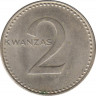 Монета. Ангола. 2 кванзы 1977 год. рев.