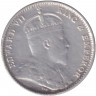 Монета. Стрейтс Сетлментс. 5 центов 1910 год.