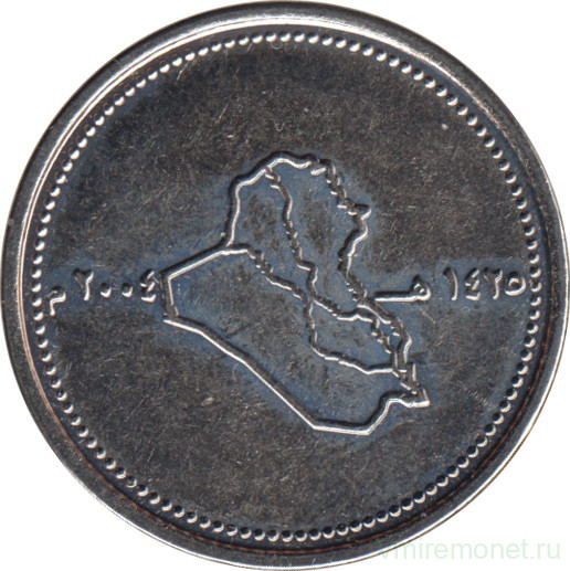 Монета. Ирак. 100 динар 2004 год.