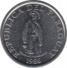 Монета. Парагвай. 1 гуарани 1986 год. ав.