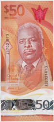 Банкнота. Барбадос. 50 долларов 2022 год. Тип W84.