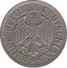 Монета. ФРГ. 1 марка 1965 год. Монетный двор - Мюнхен (D). рев.