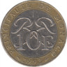 Монета. Монако. 10 франков 1993 год. ав.