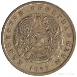 Монета. Казахстан. 5 тенге 1997 год.
