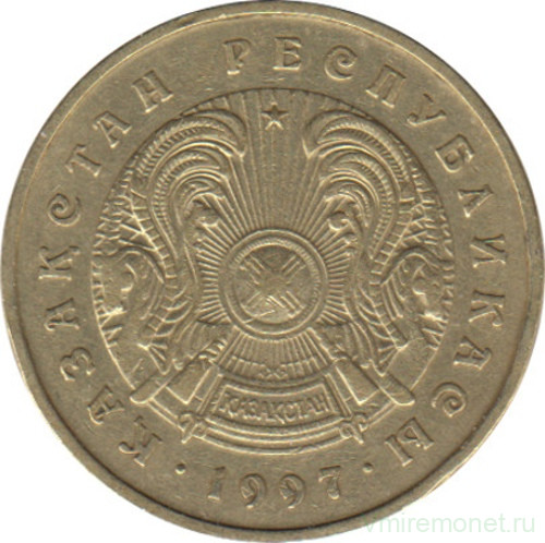 Монета. Казахстан. 5 тенге 1997 год.