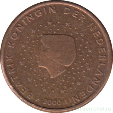Монета. Нидерланды. 1 цент 2000 год.