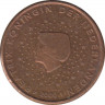 Монета. Нидерланды. 1 цент 2000 год. ав.
