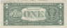 Банкнота. США. 1 доллар 2009 год. G. Тип 530. рев.