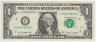 Банкнота. США. 1 доллар 2009 год. Серия G. Тип 530.