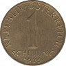 Монета. Австрия. 1 шиллинг 1979 год. ав.