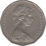 Монета. Австралия. 50 центов 1979 год. ав.