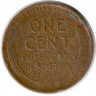 Монета. США. 1 цент 1924 год.