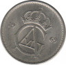 Монета. Швеция. 10 эре 1969 год. авю