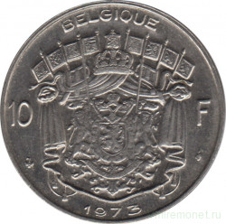 Монета. Бельгия. 10 франков 1973 год. BELGIQUE.