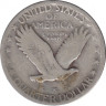 Монета. США. 25 центов 1929 год. рев.