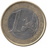 Монета. Германия. 1 евро 2004 год (G).