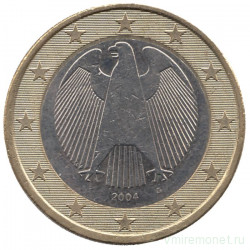 Монета. Германия. 1 евро 2004 год (G).