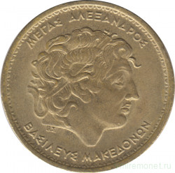Монета. Греция. 100 драхм 1990 год.
